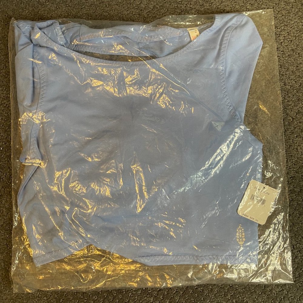 NWT Free People Very Prairie Layer in Corsican Blue - Picture 5 of 12